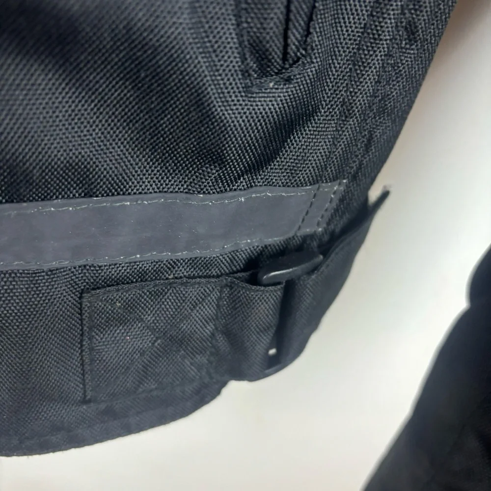 Revolution Gear Motorcycle jacket in black nylon-Men’s Large